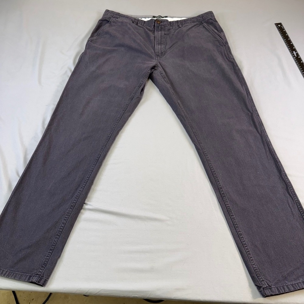 Rodd &‎ Gunn Mens Charcoal Grey Textured Italian Fabric Chino Pants 38L